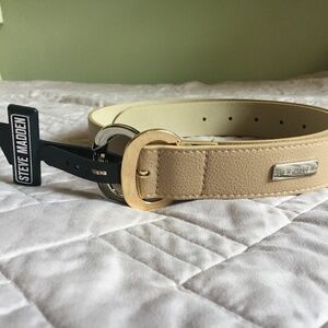 Steve Madden tan belt